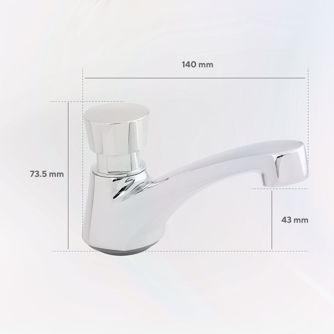 Llave Push Lavamanos tradicional Évora bajo consumo