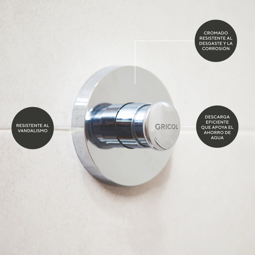 Llave temporizadora para inodoro